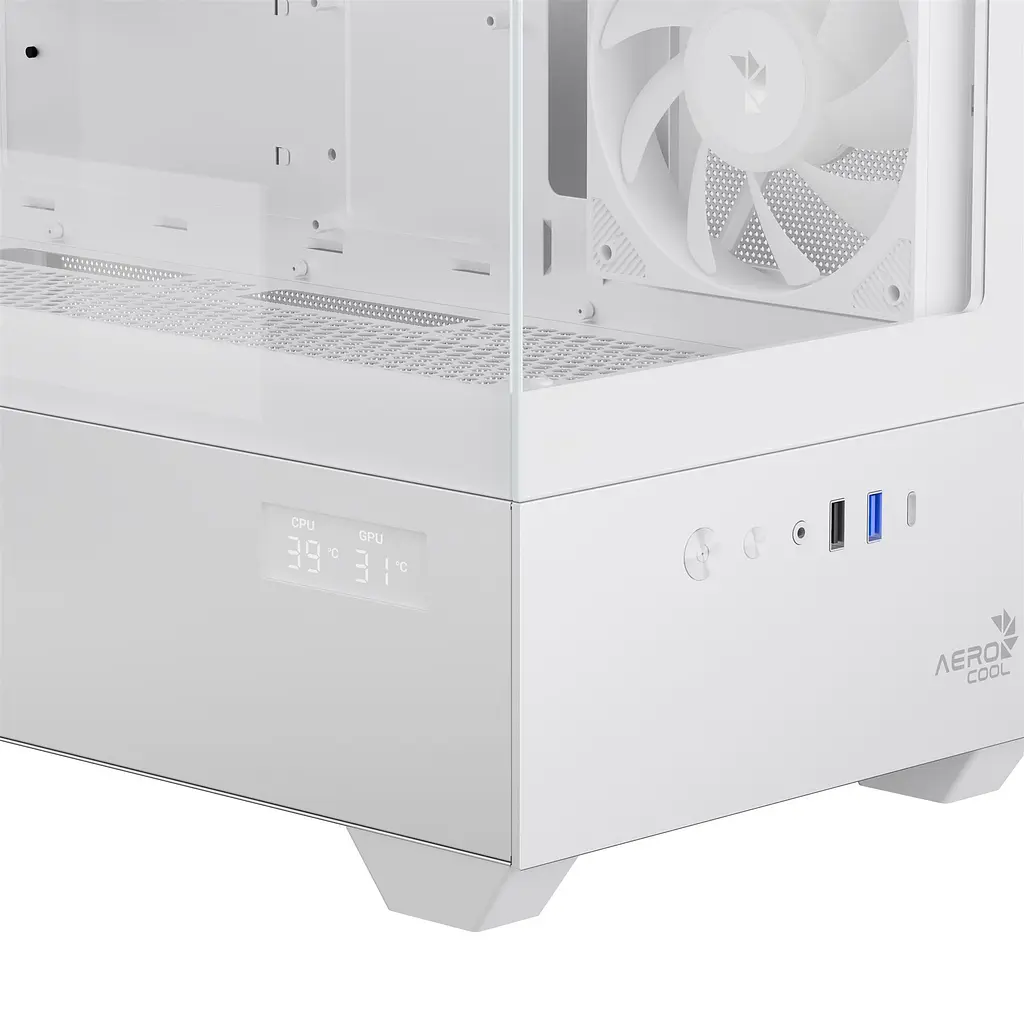 Корпус Aerocool P500D Digi-G-WT-v1 White (ACCM-PN07033.21) - фото 7
