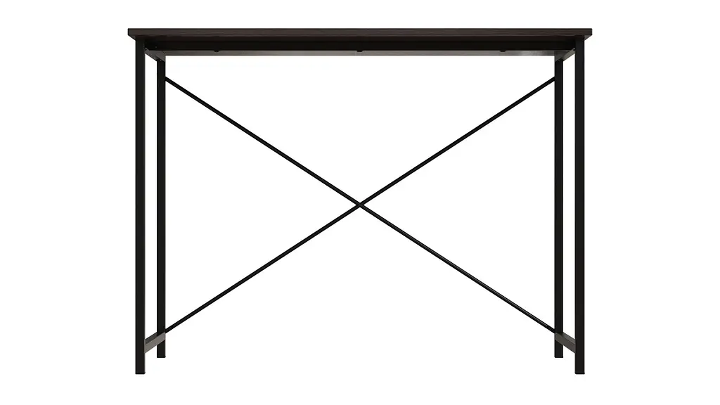 Стол письменный Line Лайт Ferrum-decor 750x1000x600 Черный металл ДСП Венге Магия 16 мм (FRD-106156) - фото 6