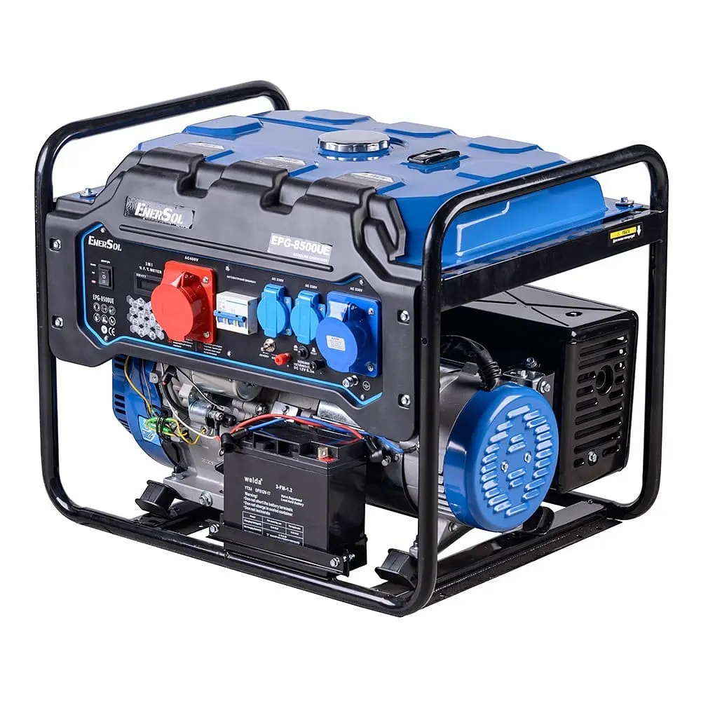 Генератор бензиновий 8 кВт EnerSol EPG-8500UE (41-00469) - фото 7