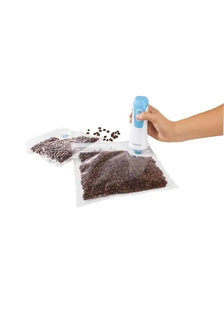 Вакууматор ручной SilverCrest SHV ​​12.5 B2 для упаковки пищи + 10 пакетов - фото 2