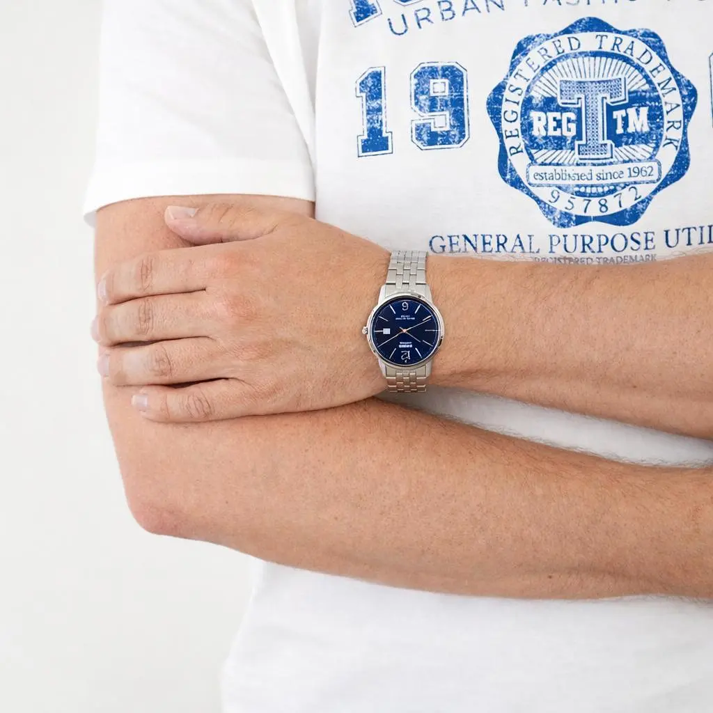 Чоловічий годинник Casio MTS-110D-2A Сріблястий ( AT1141-0044 ) - фото 3