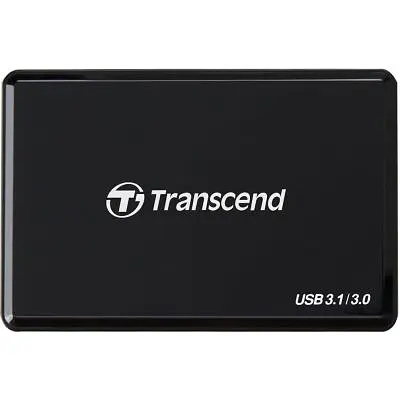 Зчитувач флеш-карт Transcend USB 3.1 Gen 1 Type-C SD/microSD/CompactFlash/Memory Stick (TS-RDC8K2) - фото 2