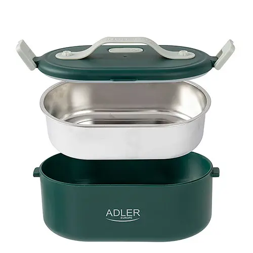 Ланч-бокс з підігрівом Adler AD 4505 green 0,8 л - фото 3