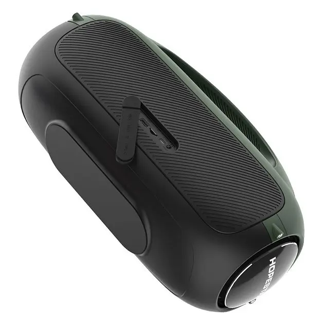 Портативна акустика Hopestar A50 Party з підсвічуванням LED бездротова Army green - фото 3