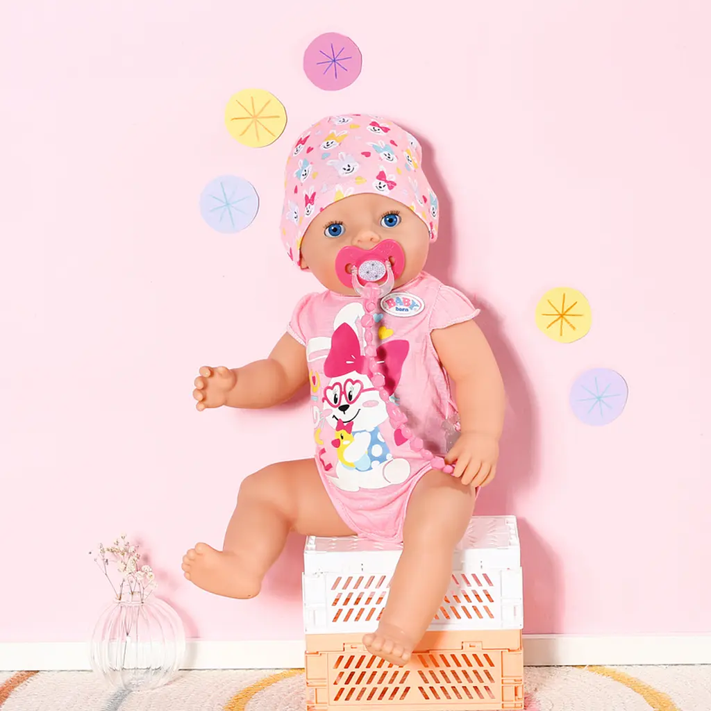 Пустушка для ляльки Baby Born на кліпсі, в асортименті (832486) - фото 3