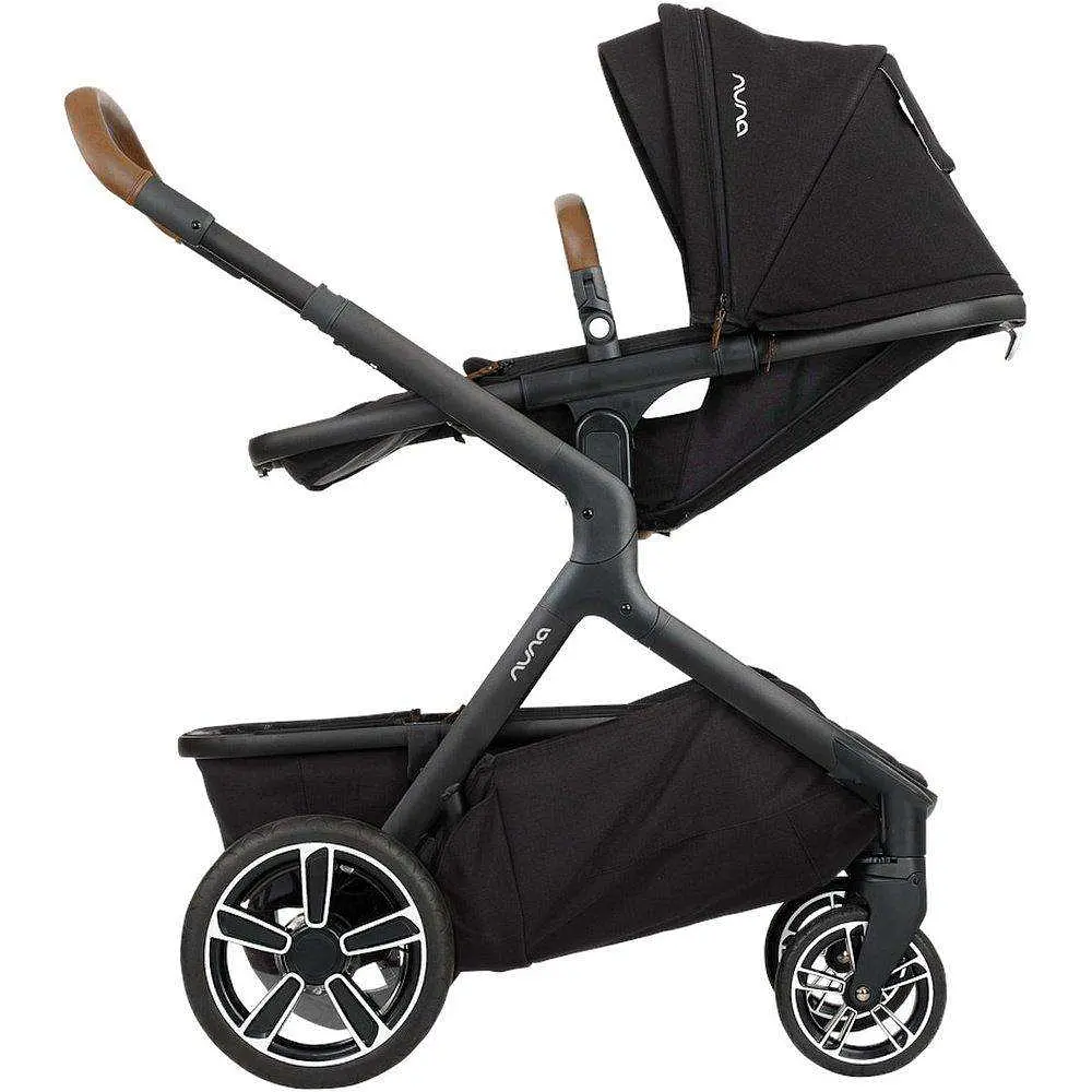 Прогулочная коляска Nuna Demi Grow Aspen, черная (ST08100EBNGL) - фото 3
