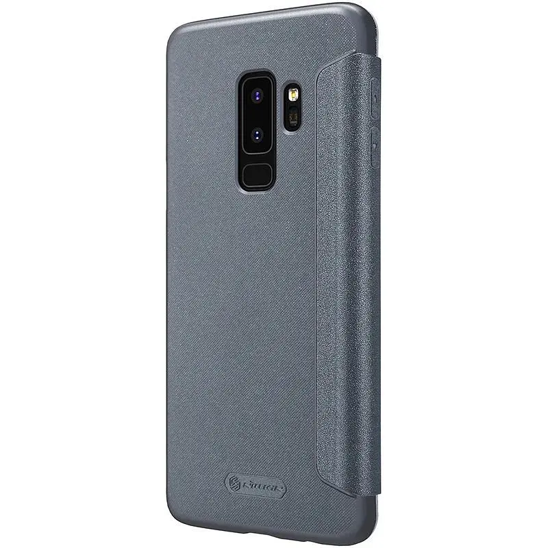 Чохол-книжка Nillkin Sparkle Leather Case Samsung Galaxy S9+ Black - фото 4