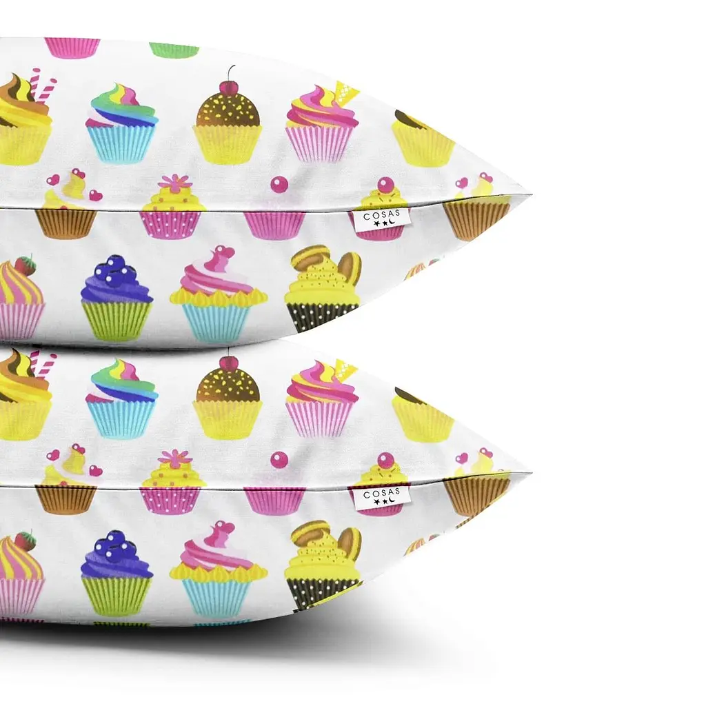 Набір наволочок Cosas Cakes 50х70 см рожевий (SetPillow_Cake_50х70) - фото 3
