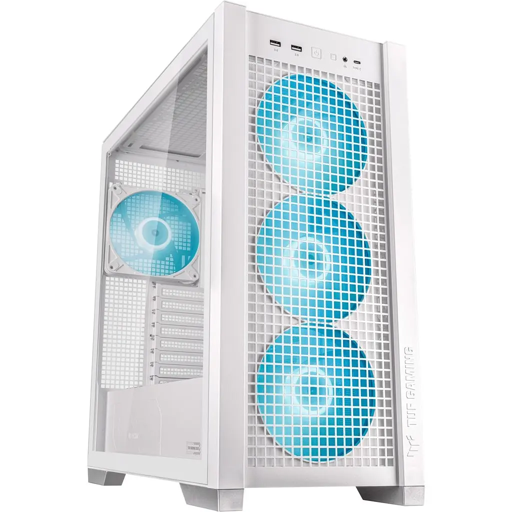 Корпус Asus TUF Gaming GT302 ARGB White (90DC00I3-B19000) [134525] - фото 15