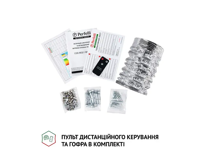 Витяжка Perfelli CGS 9632 I 1000 LED - фото 11
