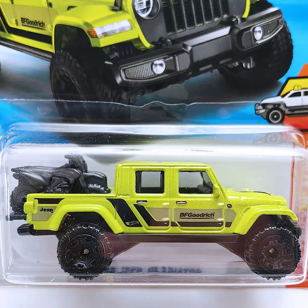Базовая машинка Hot Wheels Truckin Along 20 Jeep Gladiator салатовая (5785) JJH91-N521 - фото 7