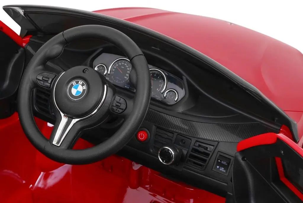 Електромобіль Ramiz BMW X6M пофарбований 12 В на пульті керування, red (PA.JJ2199.EXL.CR) - фото 6