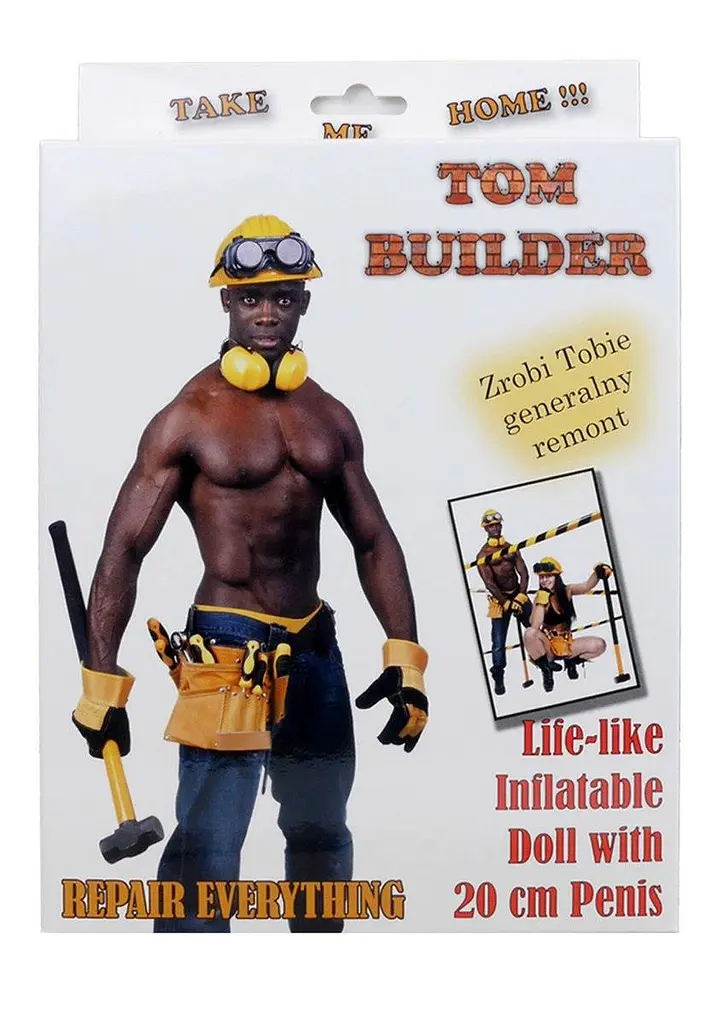 Надувна лялька Tom Builder Male Doll - фото 5