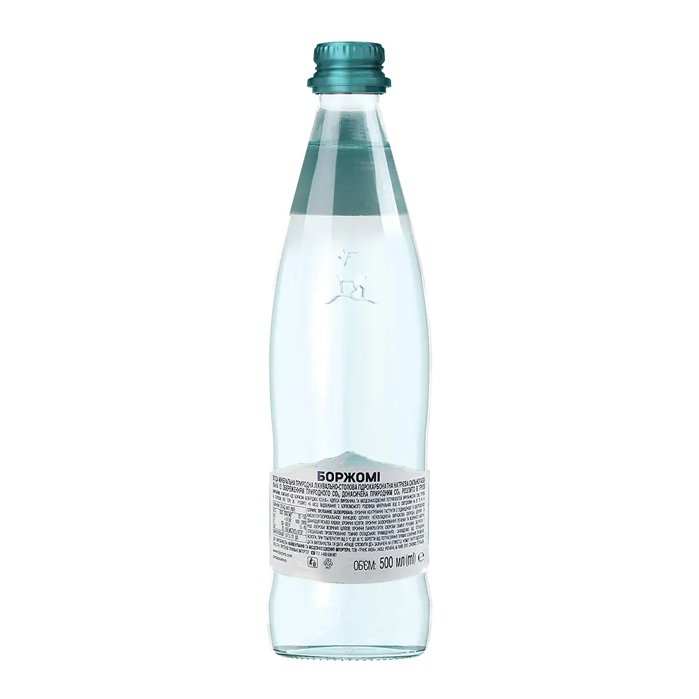 Уцінка. Вода мінеральна Borjomi лікувально-столова сильногазована скло 0.5 л - фото 2