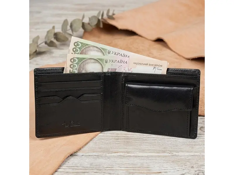 Чоловіче портмоне Italico 534 nero Чорне 12.5x9.5x2 см TONY PEROTTI acs0032416 - фото 2