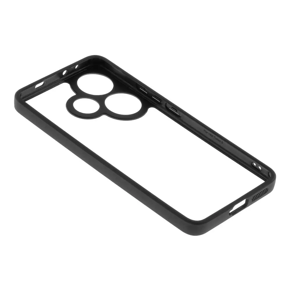 Чохол Elite TPU із захистом на камеру Xiaomi Poco F6 5G / Turbo 3 5G Black (35068_3344869) - фото 4