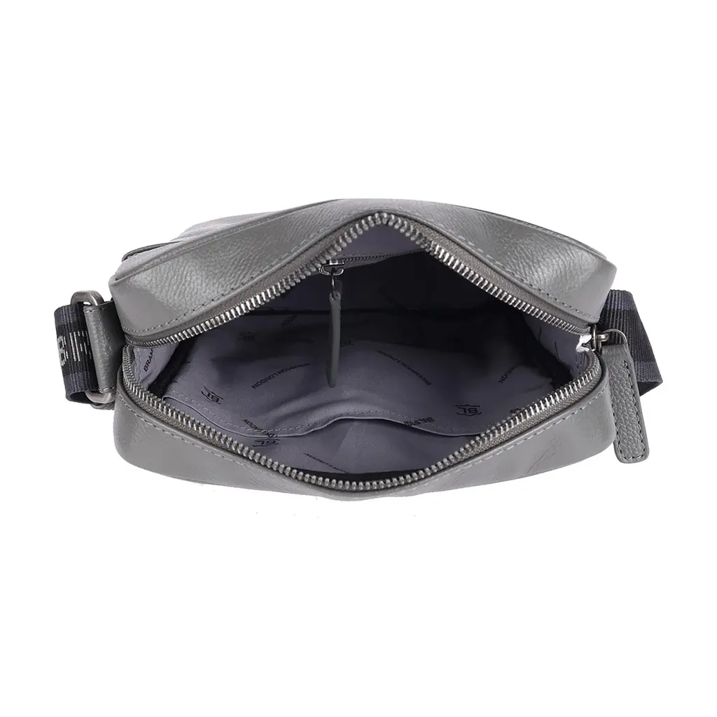 Сумка Brampton London Crossflow Grey (64405 GREY) - фото 7