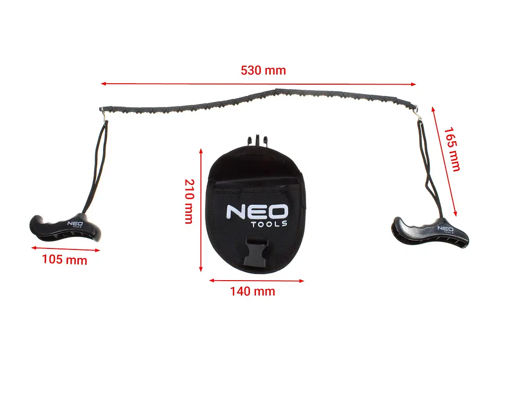 Пилка ручна ланцюгова Neo Tools 53см, 150г - фото 5