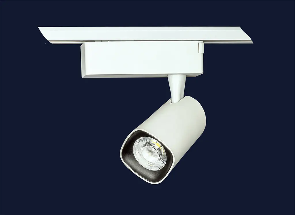 Трековий світильник LED Levistella 901COB-3330 WH, 22W, 4500K, білий, для шинопроводу - фото 2
