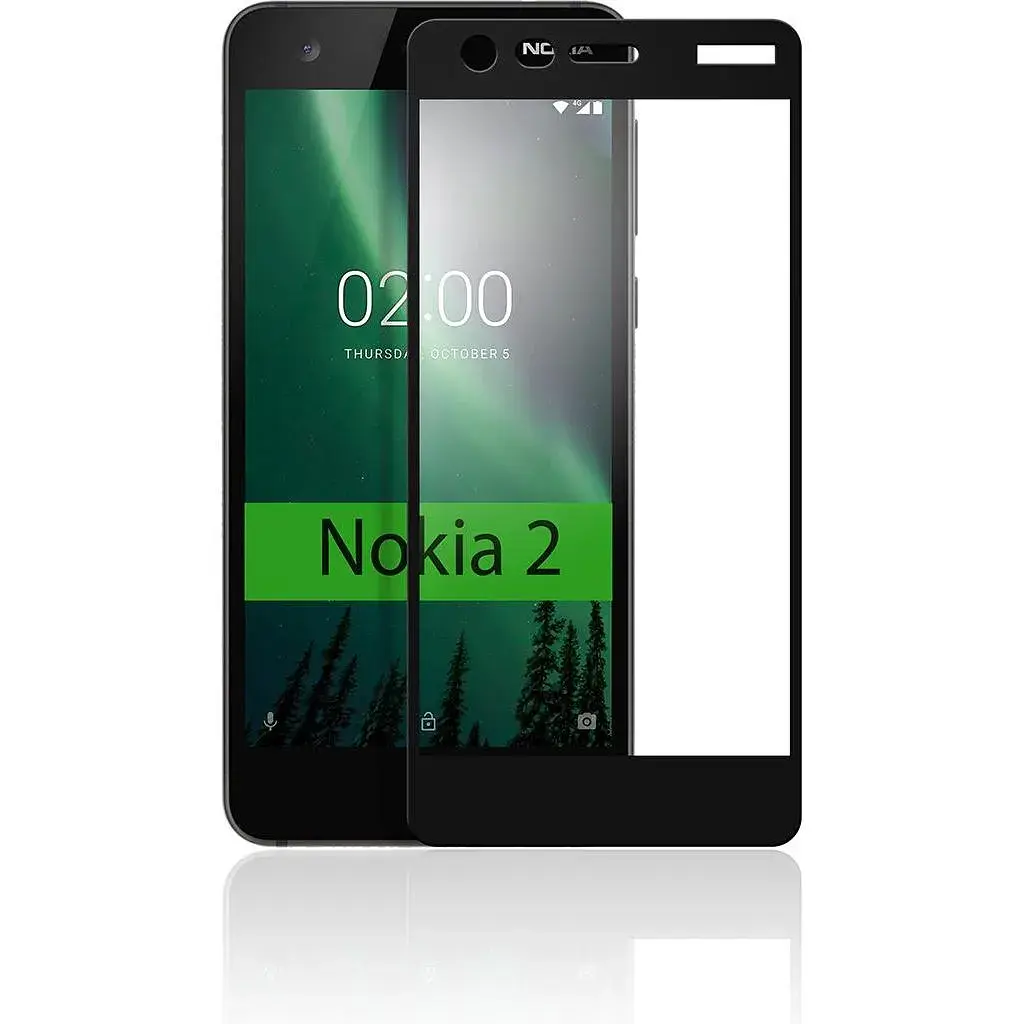 Скло захисне Vinga для Nokia 2 Black (VTPGS-N2B) - фото 5