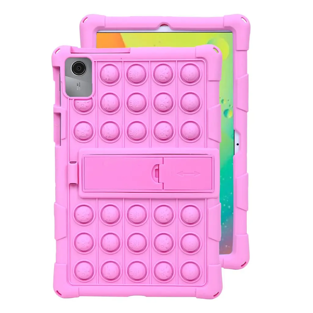 Чохол SoftGel Kids дитячий pop-it Lenovo Tab M11 TB330 TB331 Рожевий - фото 2