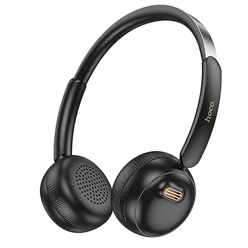 Накладні бездротові навушники W62 Verso retro Black Hoco teh0030631