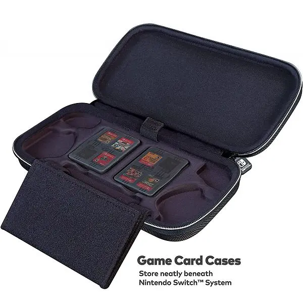 Чехол Deluxe Travel Case (Sky Blue) (Nintendo Switch, Switch Lite, Switch OLED model) - фото 5