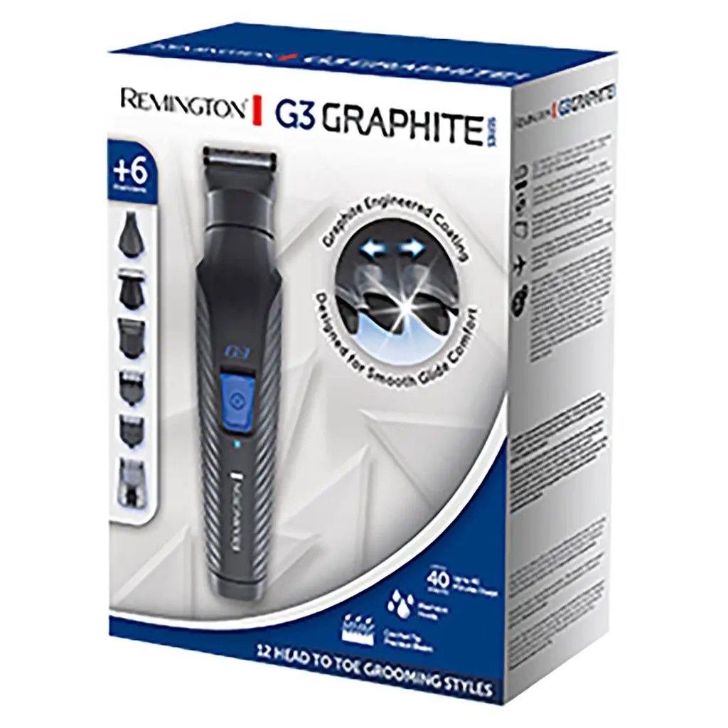 Машинка для стрижки + тример Remington Graphite Series PG3000 - фото 3