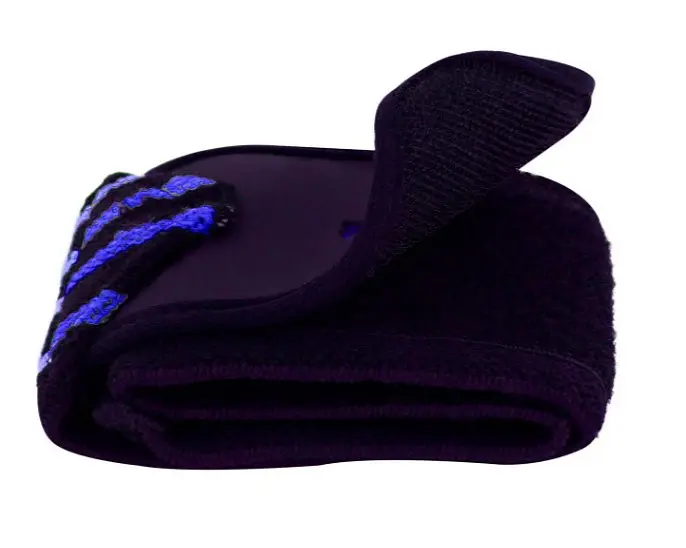 Бинти для зап'ясть (кистьові бинти) PowerPlay 3081 Gym WristT Wraps Чорно-Сині (PP_3081_Blue) - фото 4