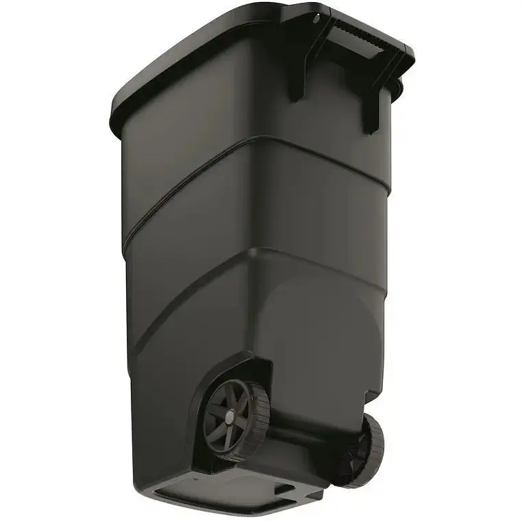 Бак для сміття Prosperplast Wheeler 90 л чорний (NBWB90-S411) - фото 2