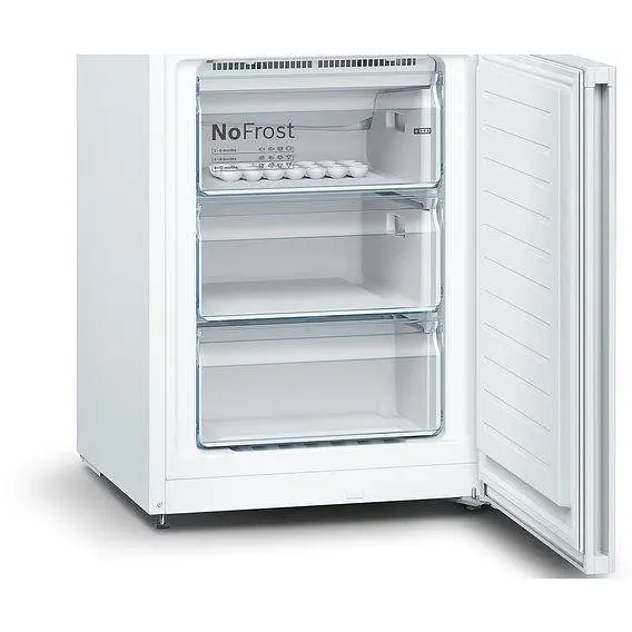Холодильник із морозильною камерою Bosch KGN39XW326 - фото 4