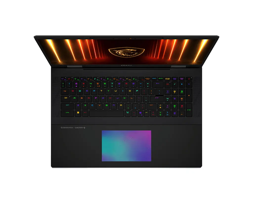 Ноутбук MSI Titan 18 HX AI A2XWJG-634UA 18" UHD+ mini LED 120Hz Intel Ultra 9 285HX_24C_24T 64GB F6TB NVD5090-24 W11P чорний - фото 2