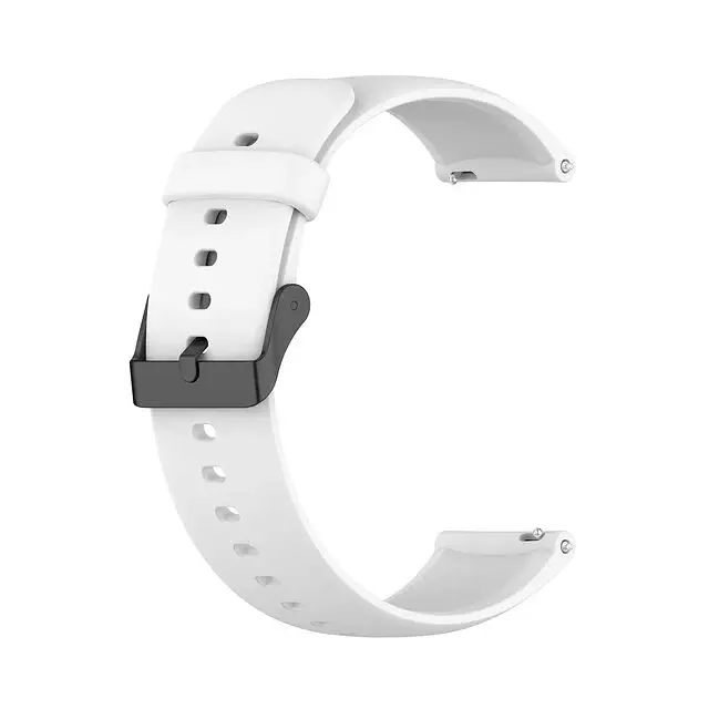 Ремінець силіконовий для смарт-годин BeWatch HW Huawei Watch 22 мм Білий (102HW01) - фото 2