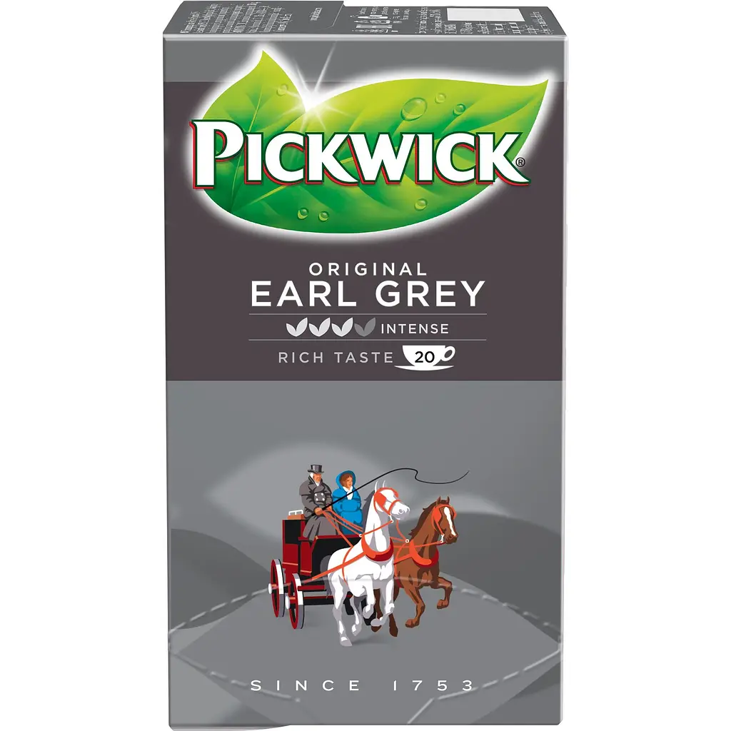 Чай чорний Pickwick Earl Grey з бергамотом 40 г (20 шт. х 2 г) (907477) - фото 3