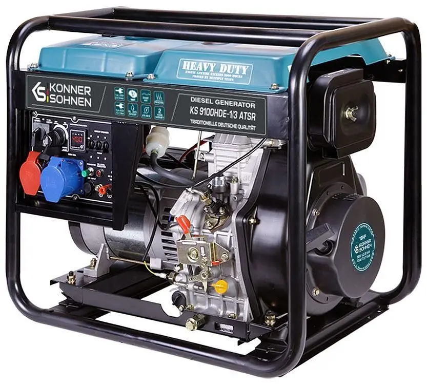 Генератор дизельний Konner&Sohnen KS 9100HDE-1/3 ATSR (EURO V) (KS9100HDE-1/3ATSR) - фото 6