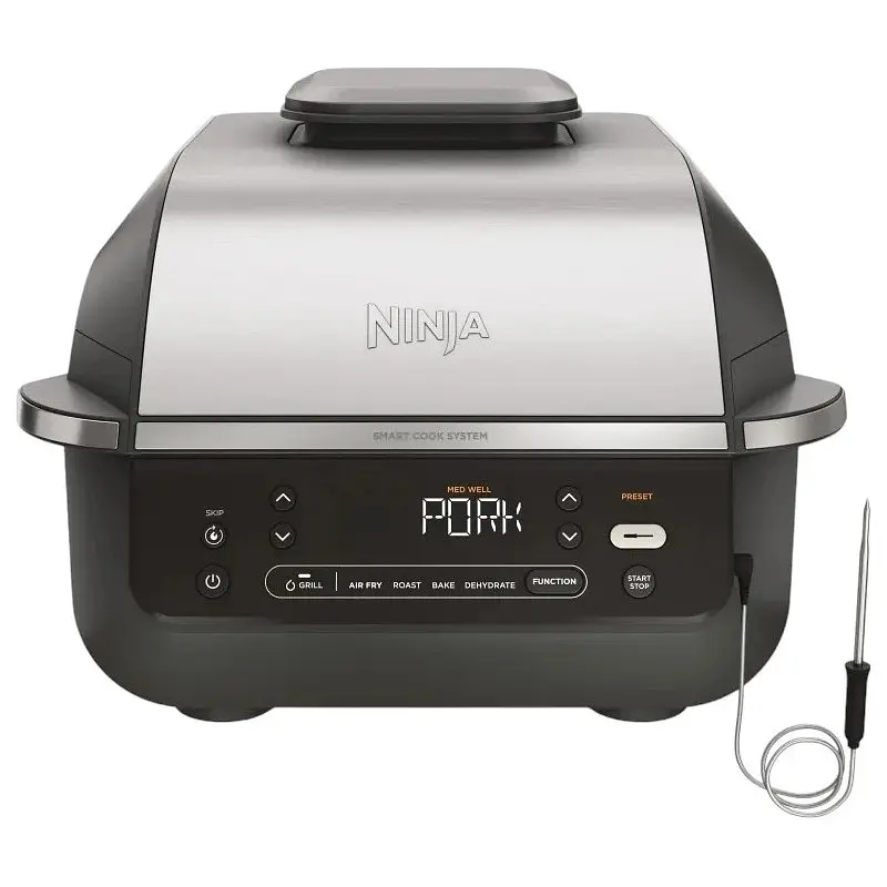 Гриль Ninja Foodi Air Grill & Air Fryer з Сooking probe EG351EU - фото 2