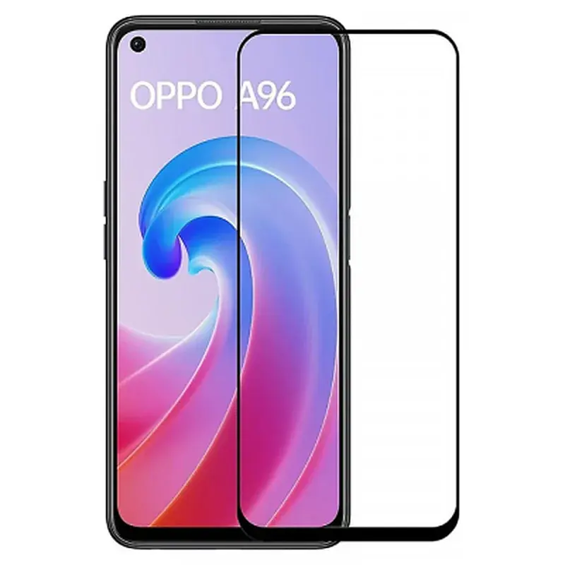 Скло захисне BeCover Oppo A96 Black (709770) - фото 2