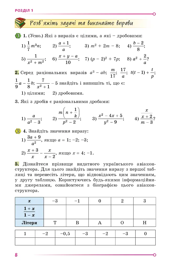 Алгебра 8 клас - фото 5
