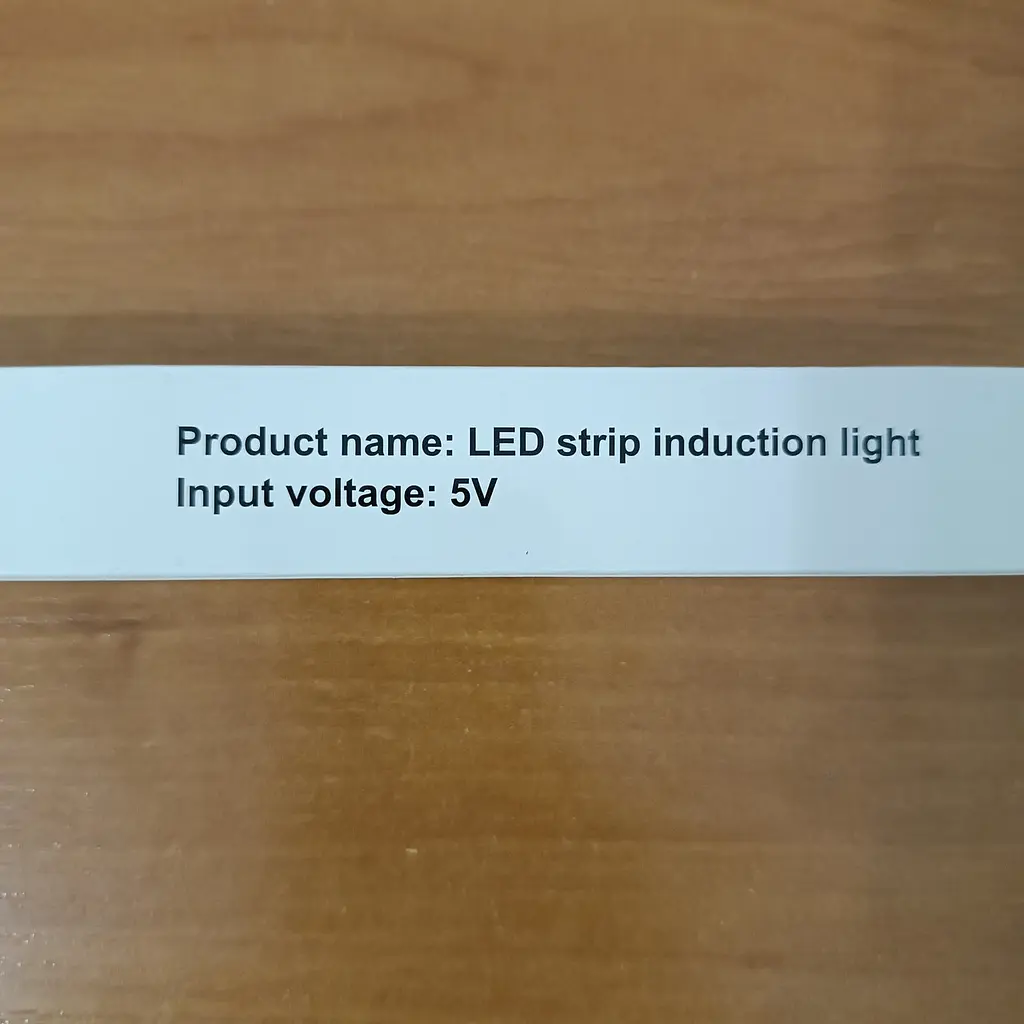 LED лампа 50 см. з акумулятором з датчиком руху, на магніті/липучці - фото 9
