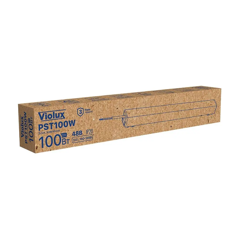 Блок живлення вбудований PST 100W 220AC 48V DC для UST Violux ( 320137 ) - фото 7