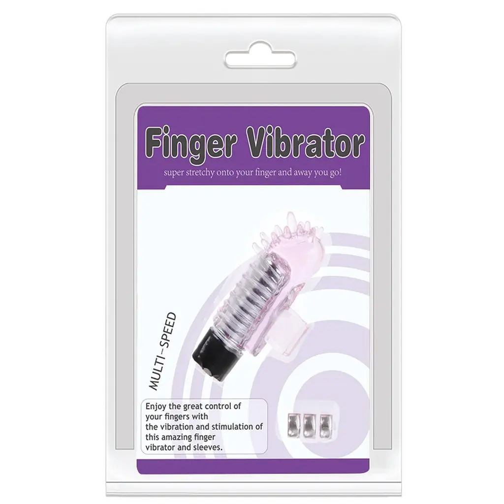 Стимулятор BAILE-FINGER VIBRATOR, MULTI-SPEED Baile BI-010148 98584 - фото 9