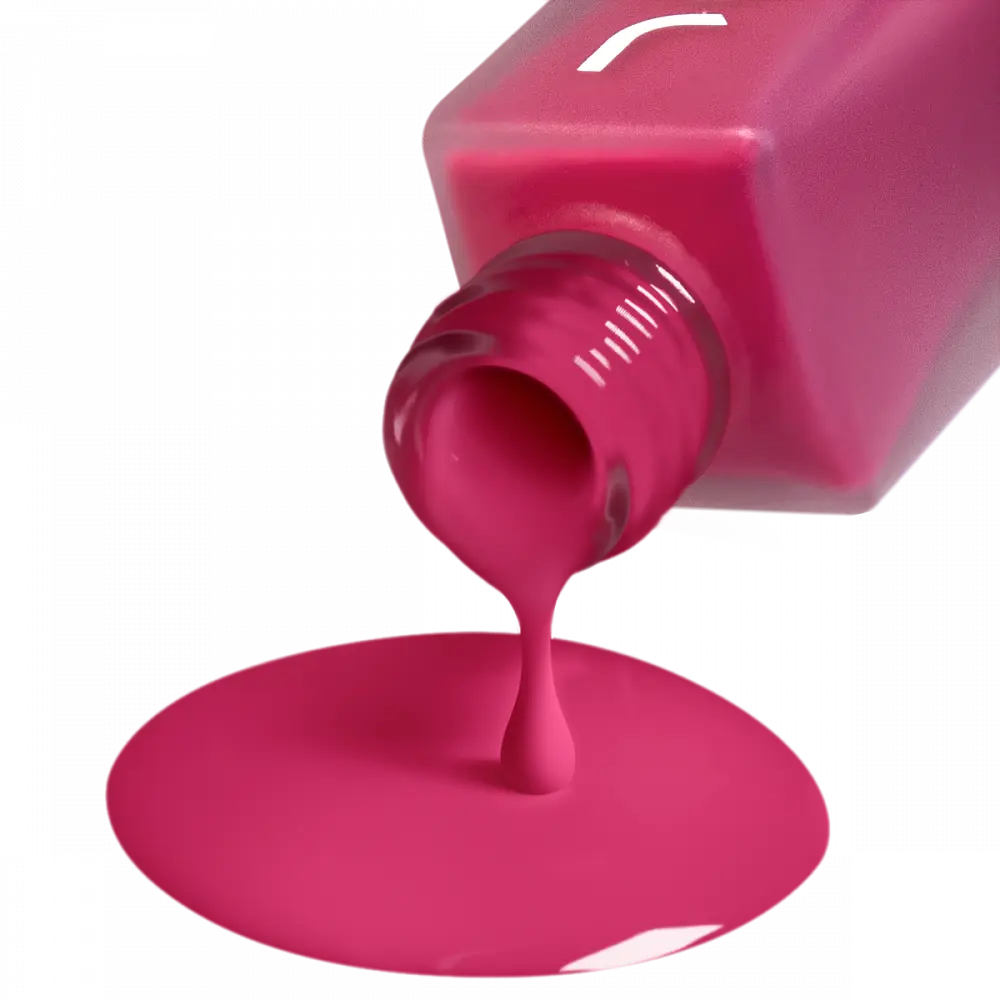Лак для нігтів Nail care polish 4in1 07 Fuchsia flame JOIA vegan 8 мл - фото 4