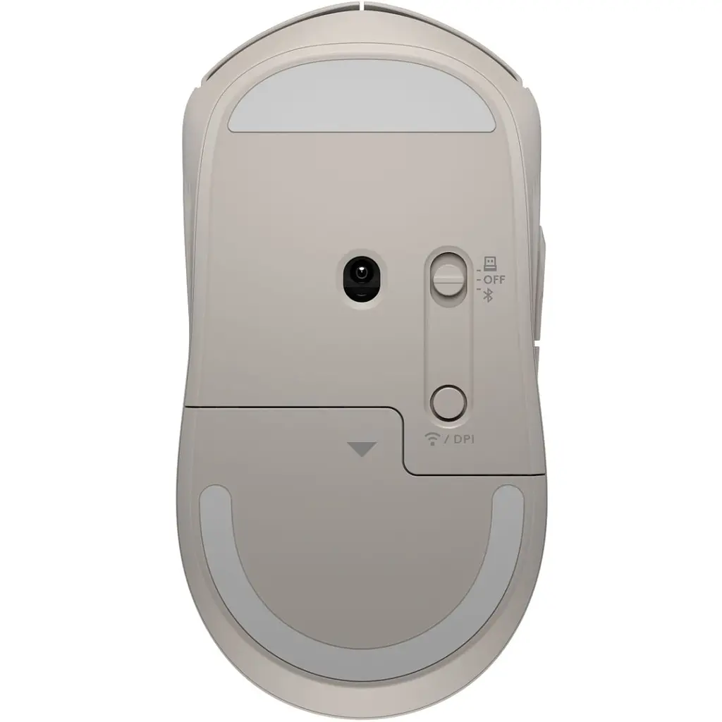 Мишка бездротова HP 400 Quiet, 5 кн., 1200 dpi кленова (AZ7B6AA) - фото 2