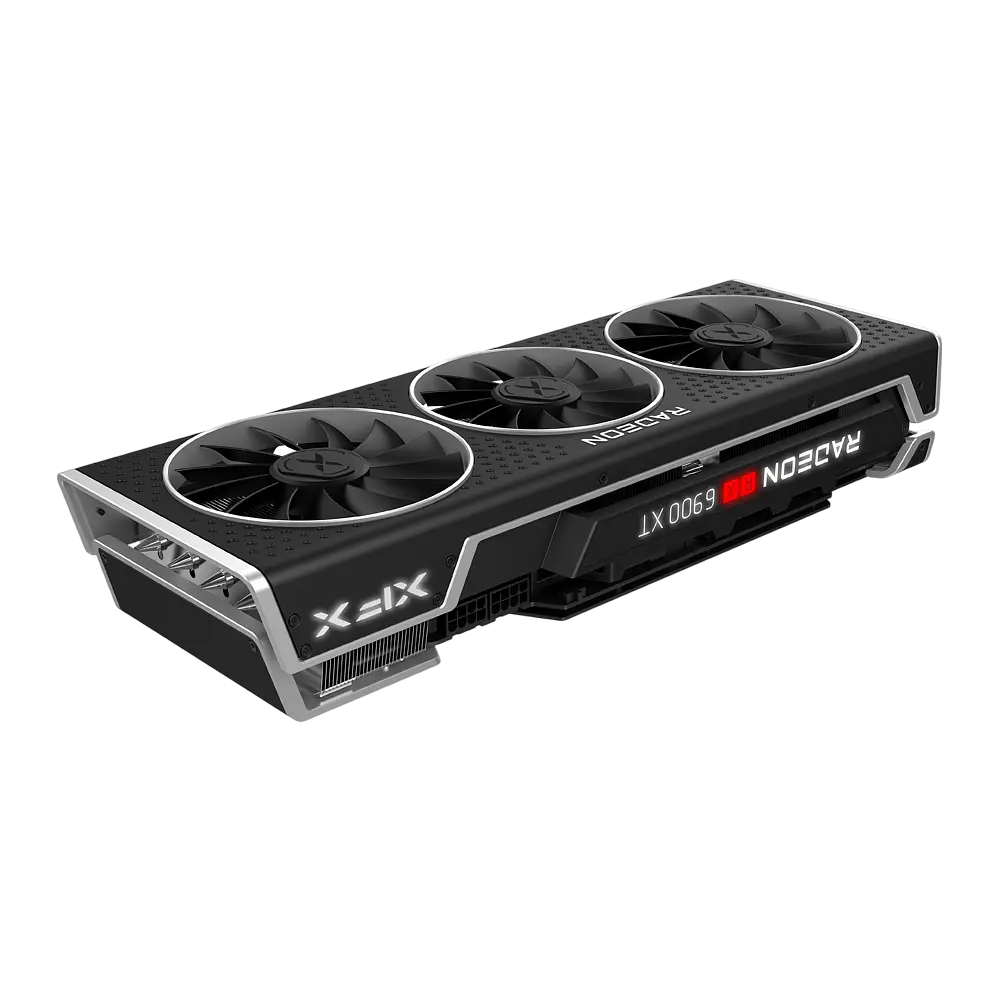 Видеокарта AMD Radeon RX 6900 XT 16GB XFX Speedster MERC 319 Black Gaming (RX-69XTATBD9) Б/У - фото 3