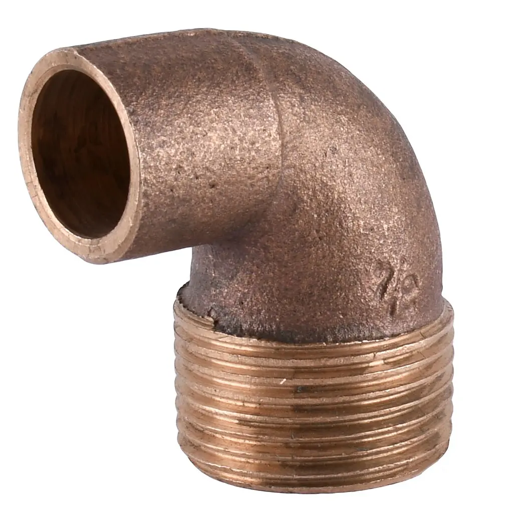 Кутовий перехід на різьбу Viega 90 22х3/4″ З (107208)