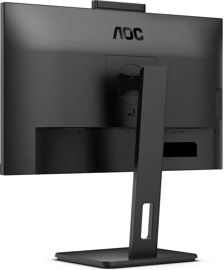TFT 27 AOC Q27P3CW, QHD, IPS, 75Hz, 2xHDMI, DP, USB-C, RJ-45, USB-hub, webcam, HAS, Pivot, колонки - фото 8