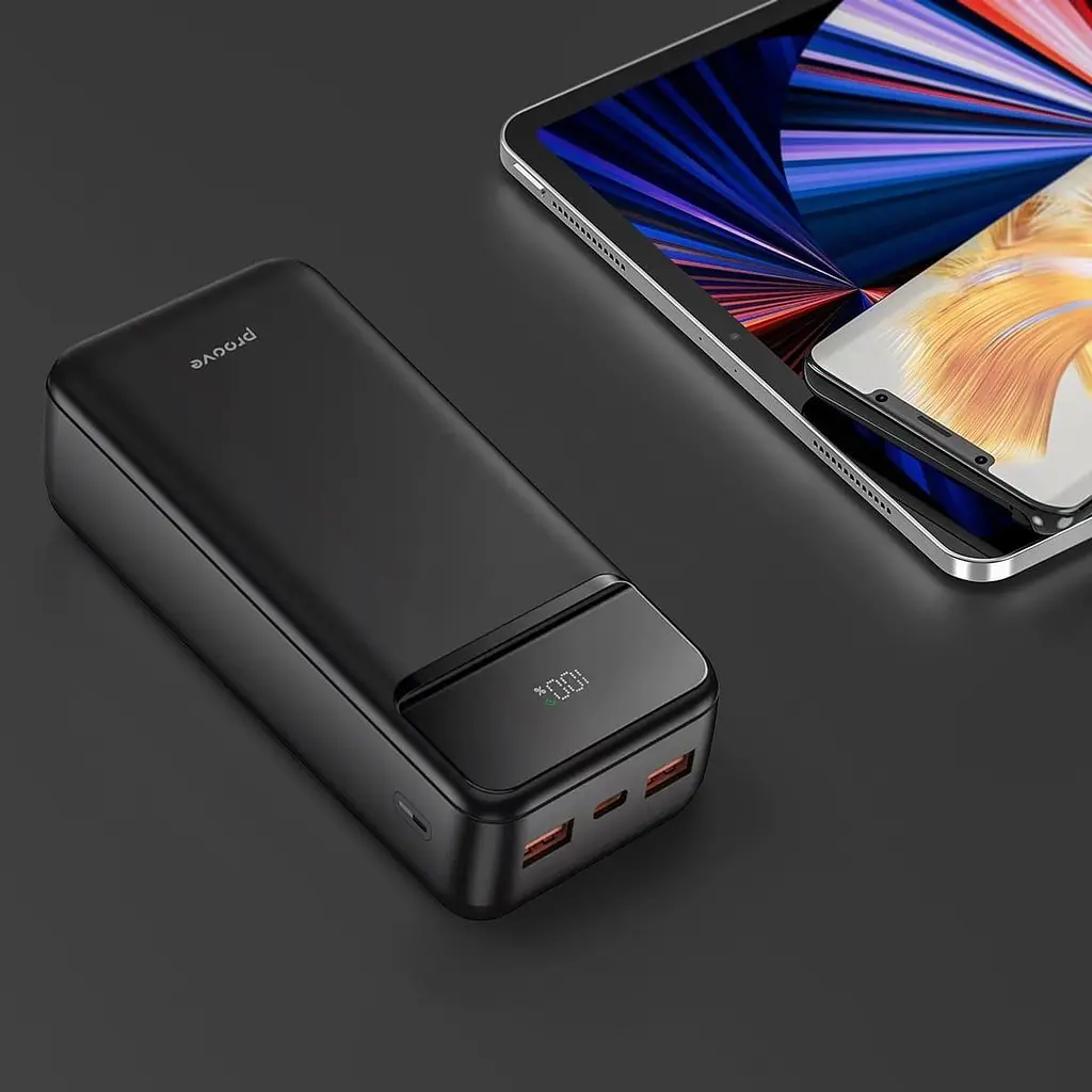 Павербанк Proove Illuminator 2 Black 30 000 mAh / 22.5 Вт (PBIP30212201) - фото 4