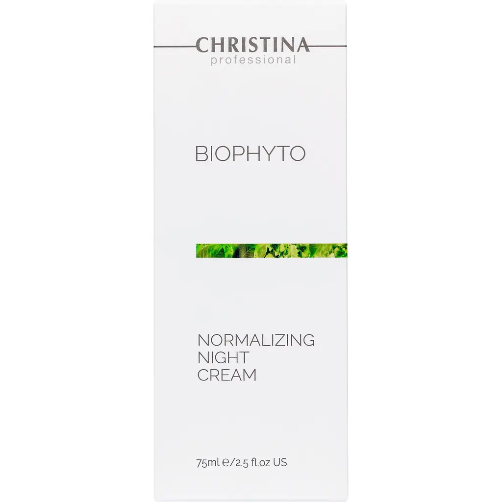Крем для обличчя нічний Christina BioPhyto Normalizing Night Cream 75 мл - фото 2