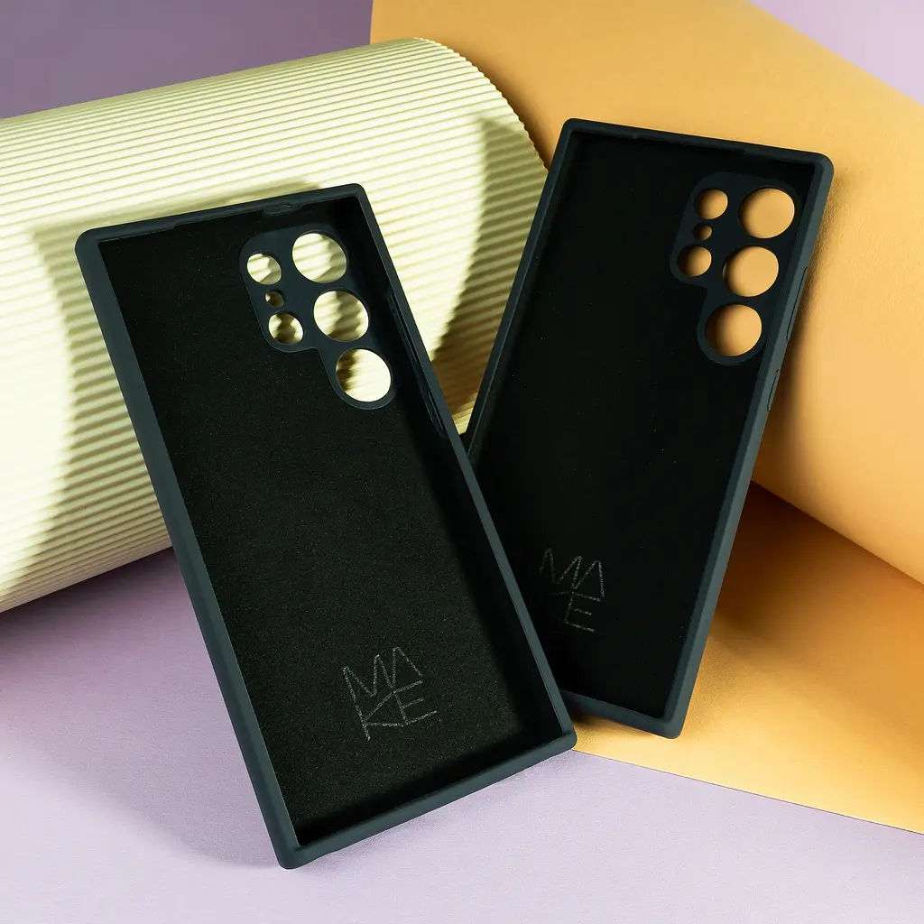 Чохол MAKE Samsung S24 Ultra Silicone Black - фото 2