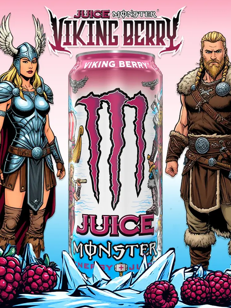 Енергетичний напій Monster Energy Viking Berry Juice 500 мл - фото 2